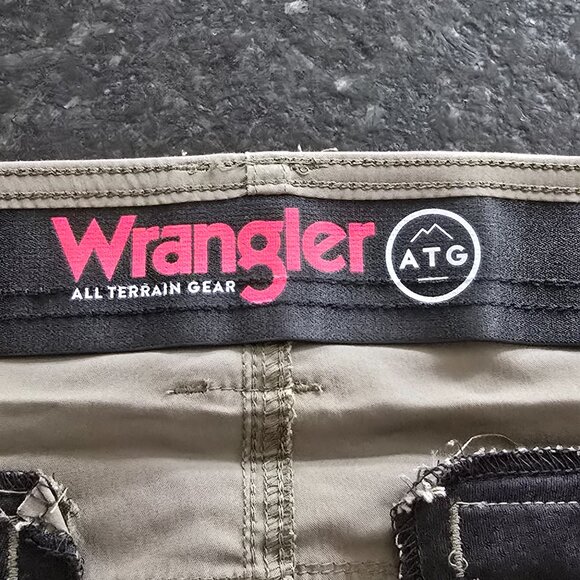 Wrangler ATG All Terrain Gear Cargo Pants – Size 36x32 (Set of 2: Black & Olive) - Picture 15 of 16